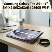 Load image into Gallery viewer, Samsung Galaxy Tab A9+ 11" 256GB Wi-Fi Graphite Gray Tablet SM-X210NZAIXAR A++
