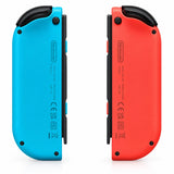 HACAJAEAA Generic Switch Joy-Con Controllers Neon Red Blue Pair