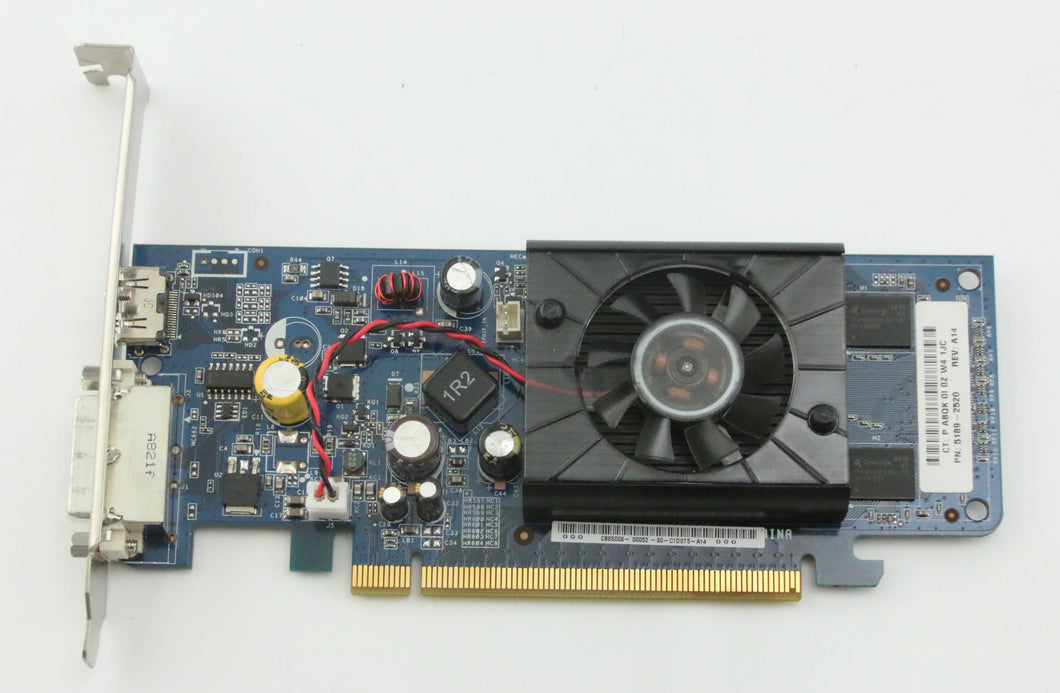 5189-2520 HP DVI HDMI AND LCD GRAPHICSC VIDEO CARD BOARD Pcie X16