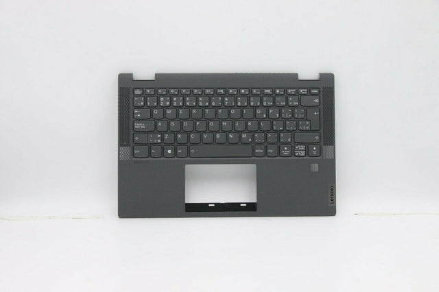 5CB0Y85498 Lenovo Upper Case With Keyboard Canada Gray For Flex 5-14IIL05 81X1