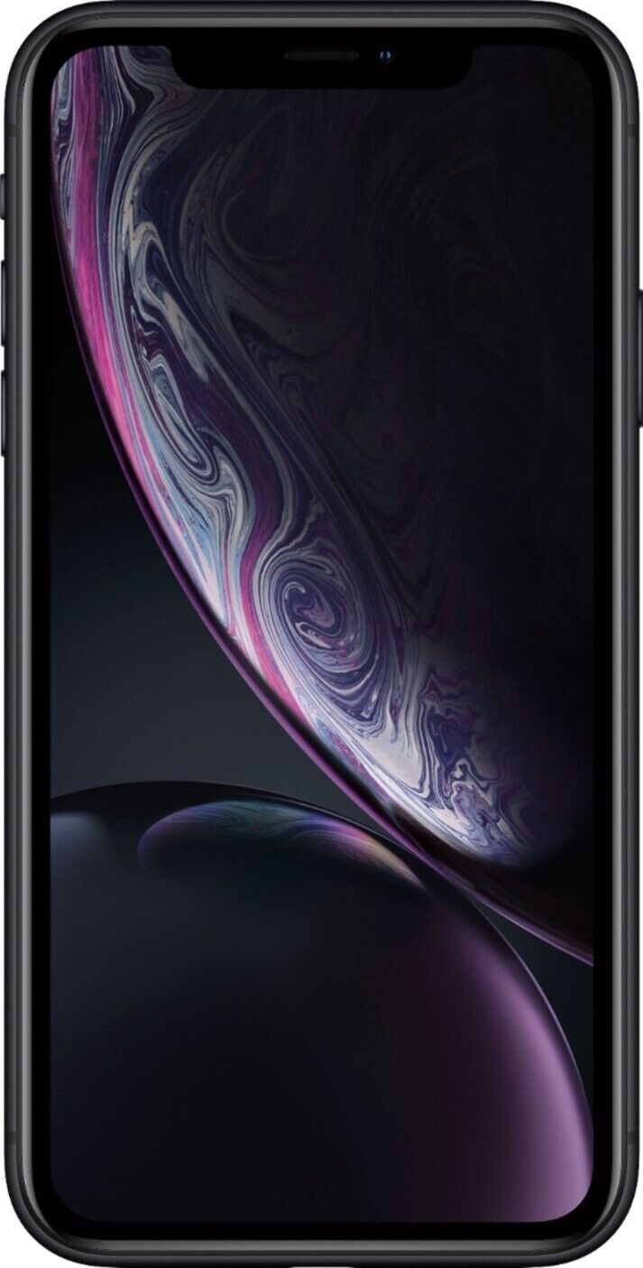 apple iPhone XR 256GB black unlocked - new battery
