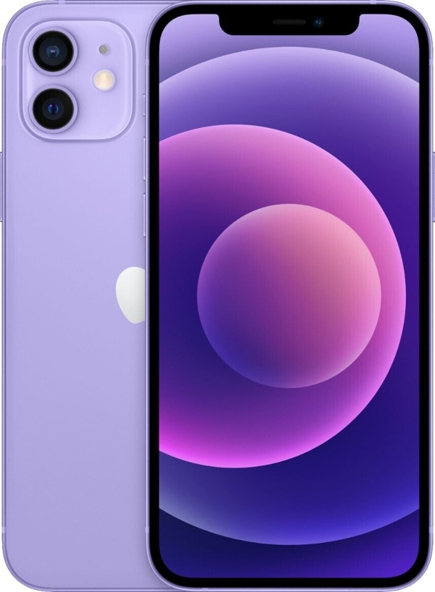 apple iPhone 12 128GB purple tmobile locked