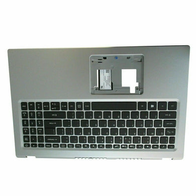 6B.A1DN2.033 Acer Keyboard W/Upper Case Cover Assembly Silver For Aspire A515-56