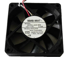 Load image into Gallery viewer, 2806KL-04W-B59 Genuine NMB NMB-MAT Cooling Fan 3 Wire 12V 0.28A New
