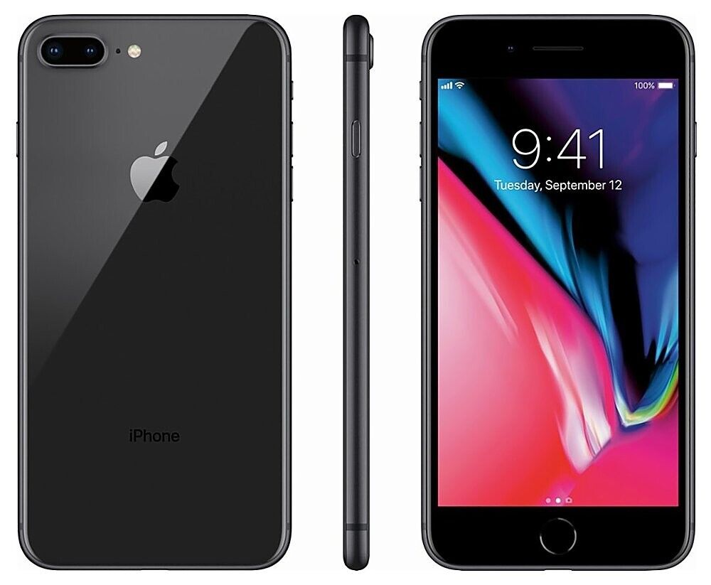 IPHONE 8 PLUS 64GB UNLOCKED BLACK