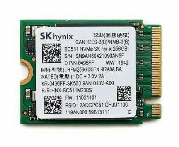 KFV6T 0KFV6T Dell Solid State Drive 256 256P34 30S3