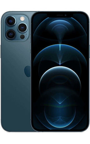 Apple iPhone 12 Pro Max 256GB Pacific Blue Unlocked MESSAGE