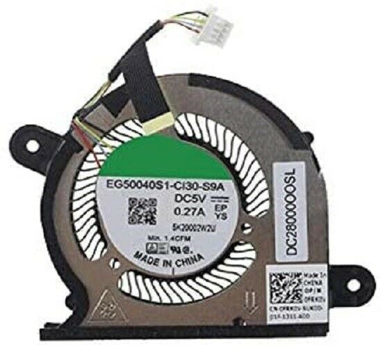 FRK0V 0FRK0V Dell Cooling Fan Right Assembly For XPS 13 XPS9310-7422SLV-PUS New
