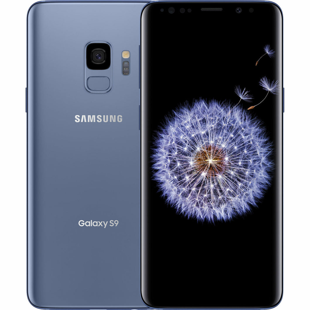 Galaxy S9 64GB - Coral Blue - Fully unlocked (GSM & CDMA)