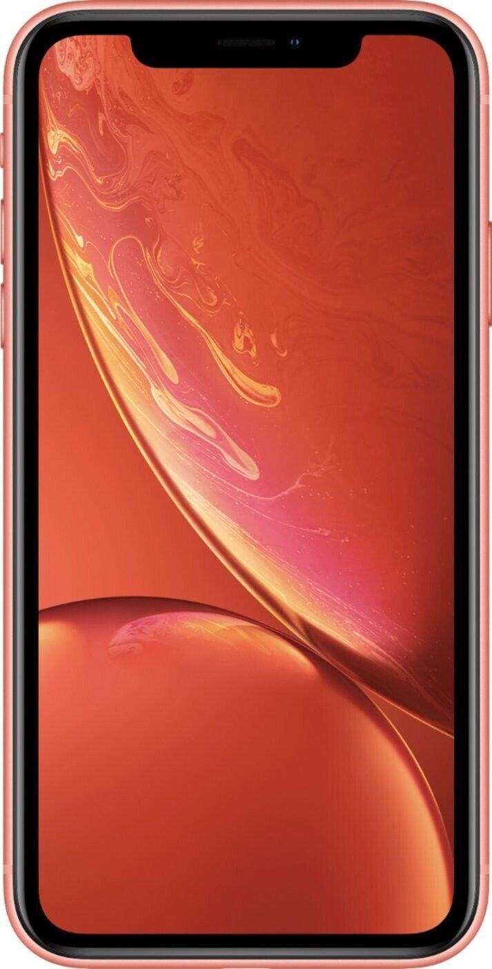 APPLE IPHONE XR 64GB CORAL Unlocked NEW BATTERY