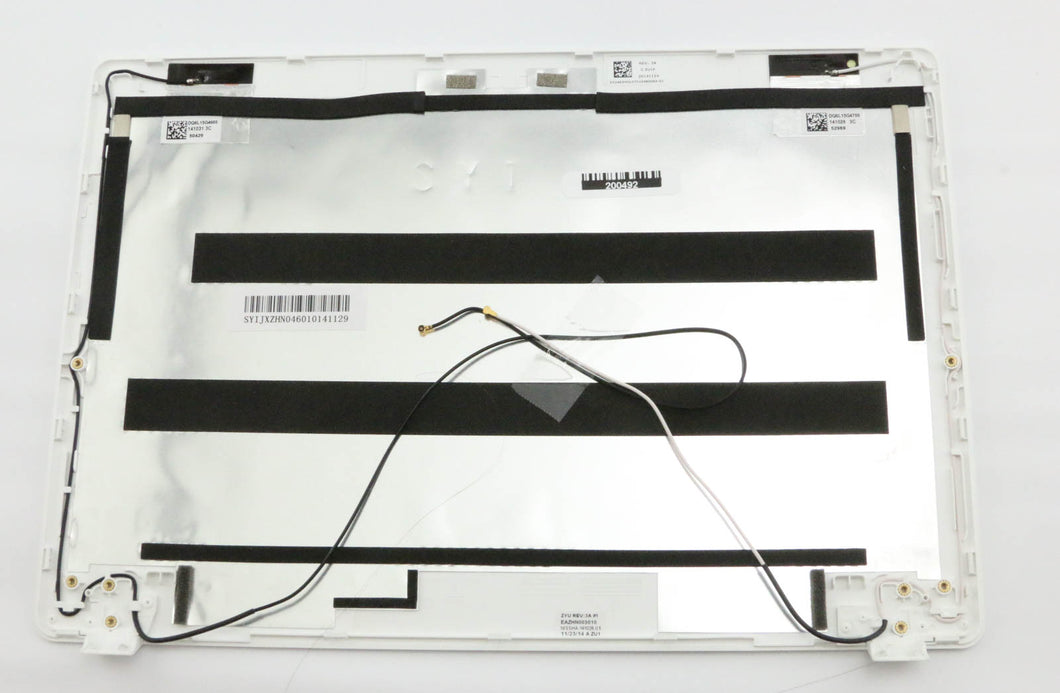 60.MKEN7.010 Acer Chromebook C720 C720P White LCD Back Cover 
