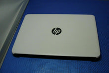Load image into Gallery viewer, 814808-001 813487-001 HP TOP COVER BLK PATTERN DIAMOND 240 3825U N3050 Like New
