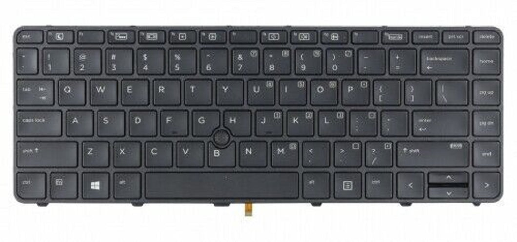 826368-201 HP Advanced Backlit Keyboard Assembly ProBook 430 G3 Series Like New
