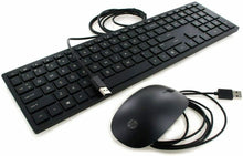 Load image into Gallery viewer, 928923-001 Hp USB Keyboard and Mouse Kit Black For Pavilion 570-P017C Desktop Like New
