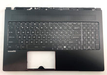 Load image into Gallery viewer, 957-16K21E-C11 NSK-FA0BN 9Z.NCWBN.01D Stealth Pro GS63VR Palmrest Keyboard MSI 
