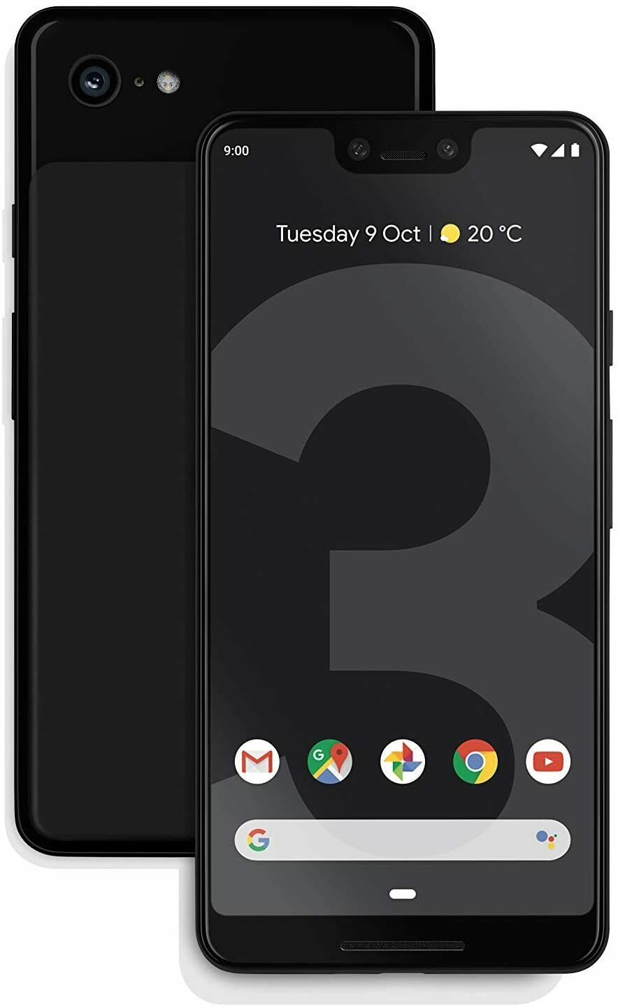 Google Pixel 3 64GB Black Unlocked - Used Condition