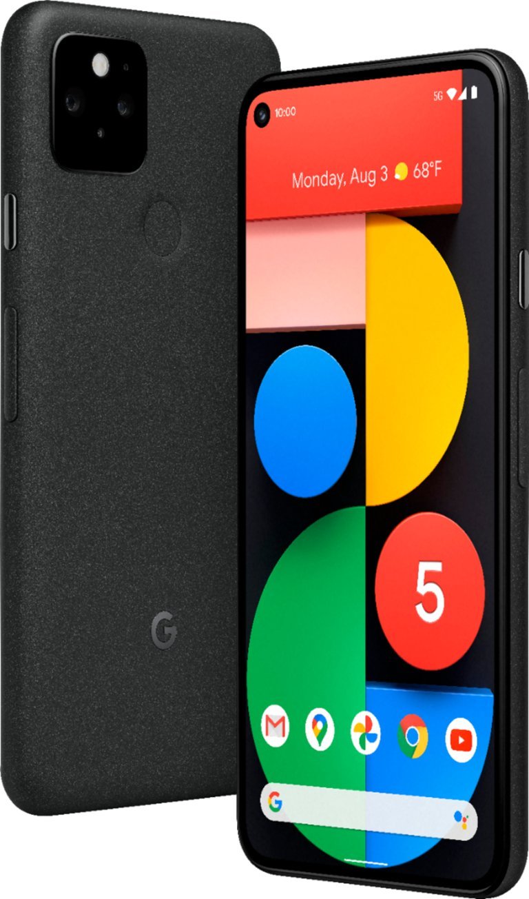 Google Pixel 5 128GB - Black - Fully unlocked (GSM & CDMA)
