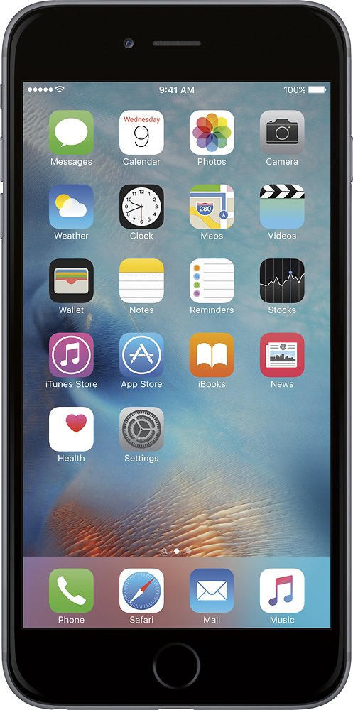 iPhone 6 Plus 16GB - Space Gray - Locked AT&T