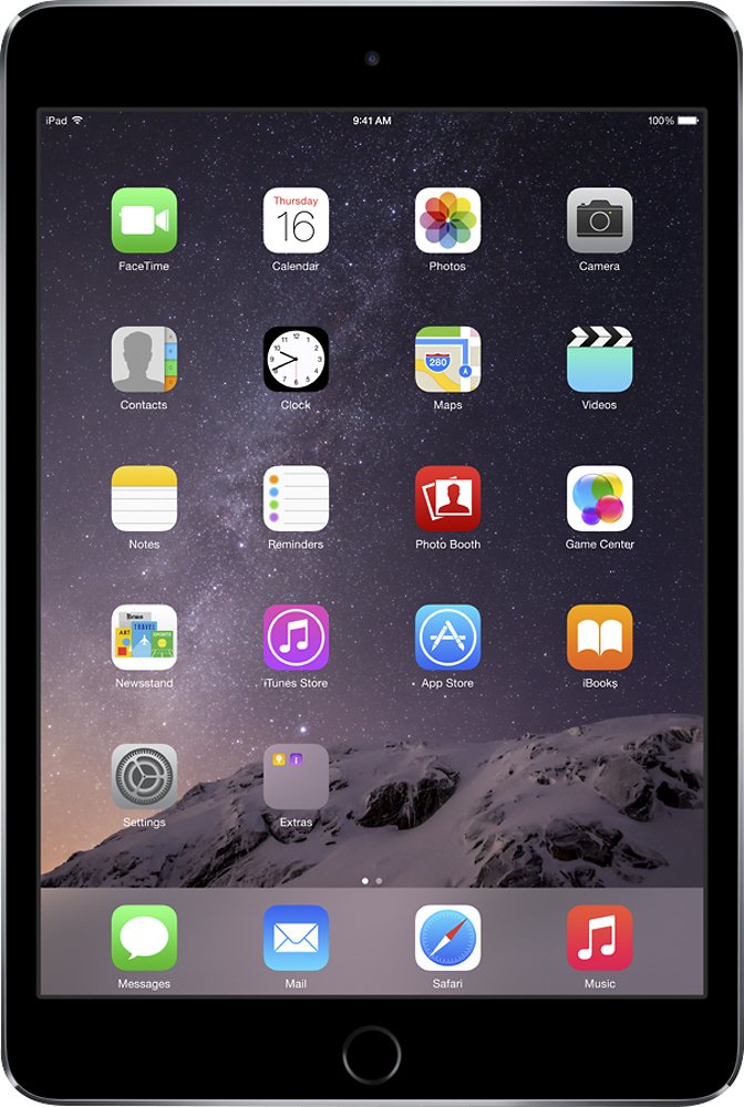 iPad mini 3 (2014) 128GB - Space Gray - (Wi-Fi + GSM/CDMA + LTE)
