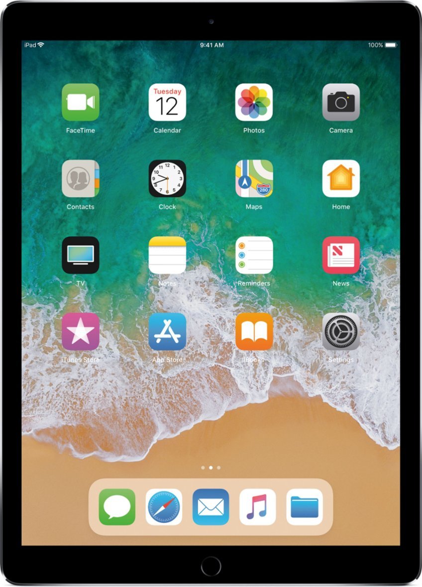 Apple iPad Pro 12.9 2nd Gen 256GB Space Gray ICLocked - Good Condition