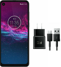 Load image into Gallery viewer, Motorola Moto One Action 128GB Unlocked Denim Blue - Good Condition
