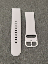 Load image into Gallery viewer, R830-CLOUDSILVER-BAND Samsung Silicone Band 40mm Silver Galaxy Watch Active 2 Like New
