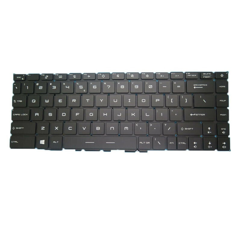 S1N-3EUS2J2-SA0 MSI Backlit Keyboard 84 Keys Large Assembly For GP66 GE66 GS66 Like New
