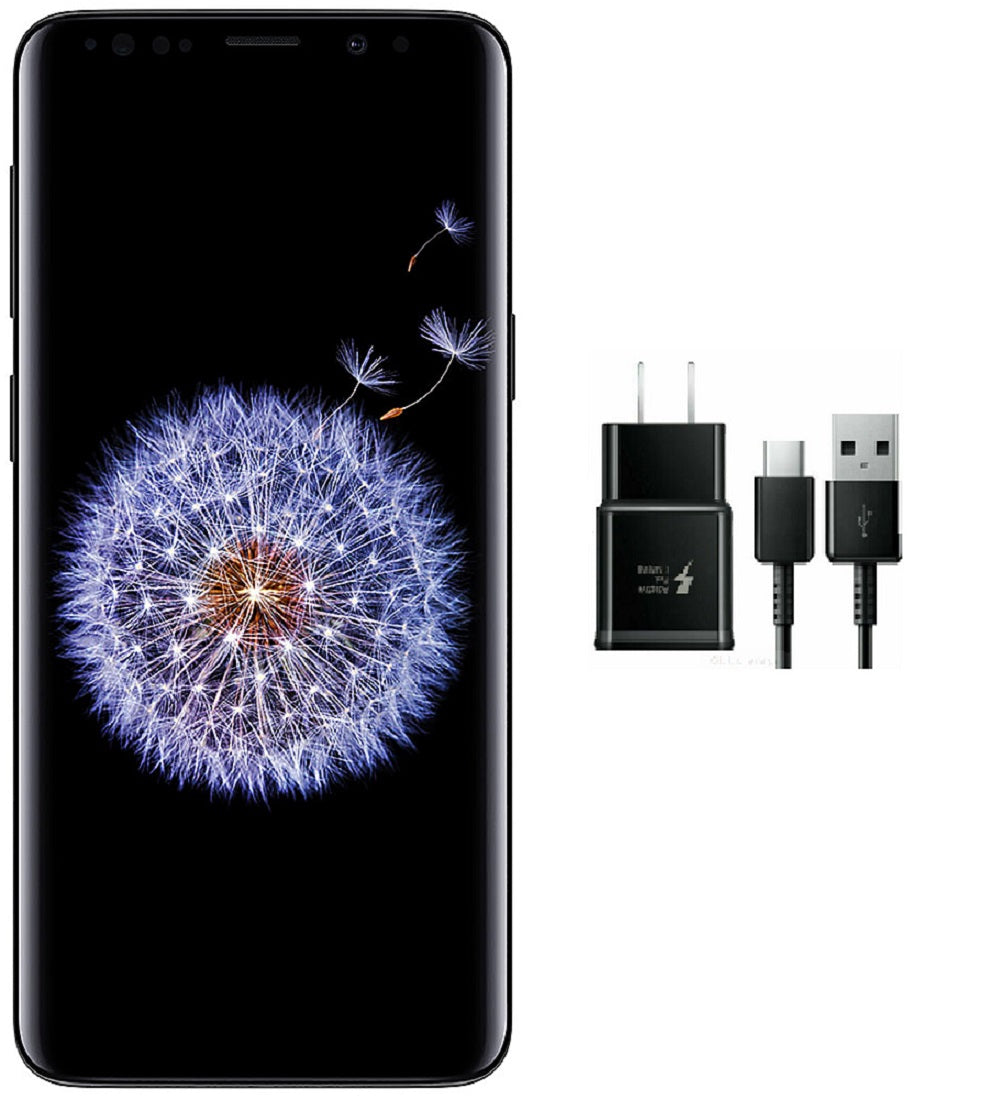 Samsung Galaxy S9 64GB Unlocked Midnight Black - Used Light Cracked