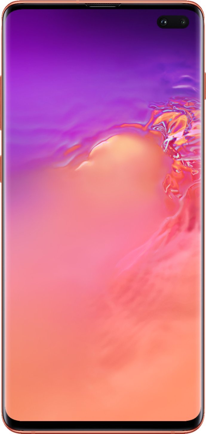 Samsung Galaxy S10+ 128GB Flamingo Pink Fully Unlocked GSM & CDMA - Excellent Condition