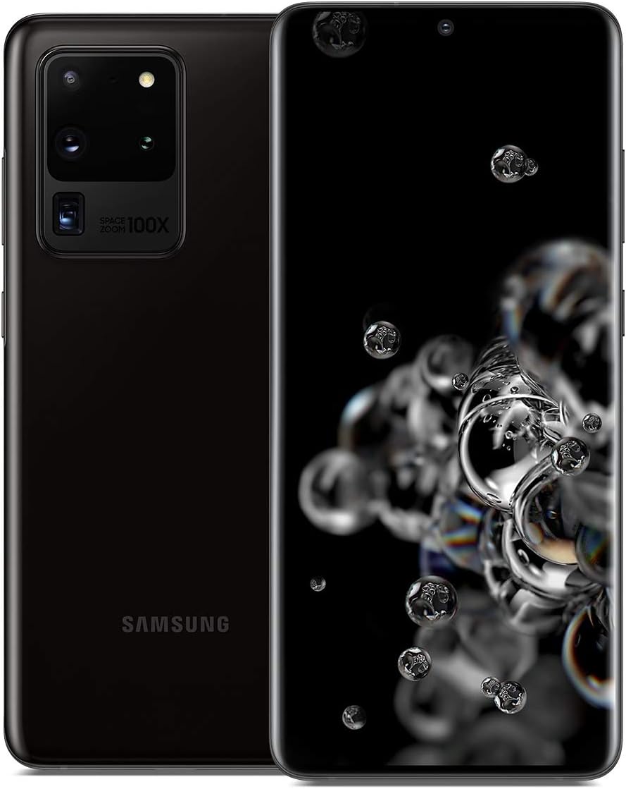 Galaxy S20 Ultra 512GB - Cosmic Black - Fully unlocked (GSM & CDMA)