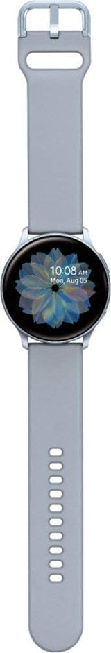 Samsung 1.4" 4GB 44mm Galaxy Watch Active2 Silicon Strap Silver - Used Condition