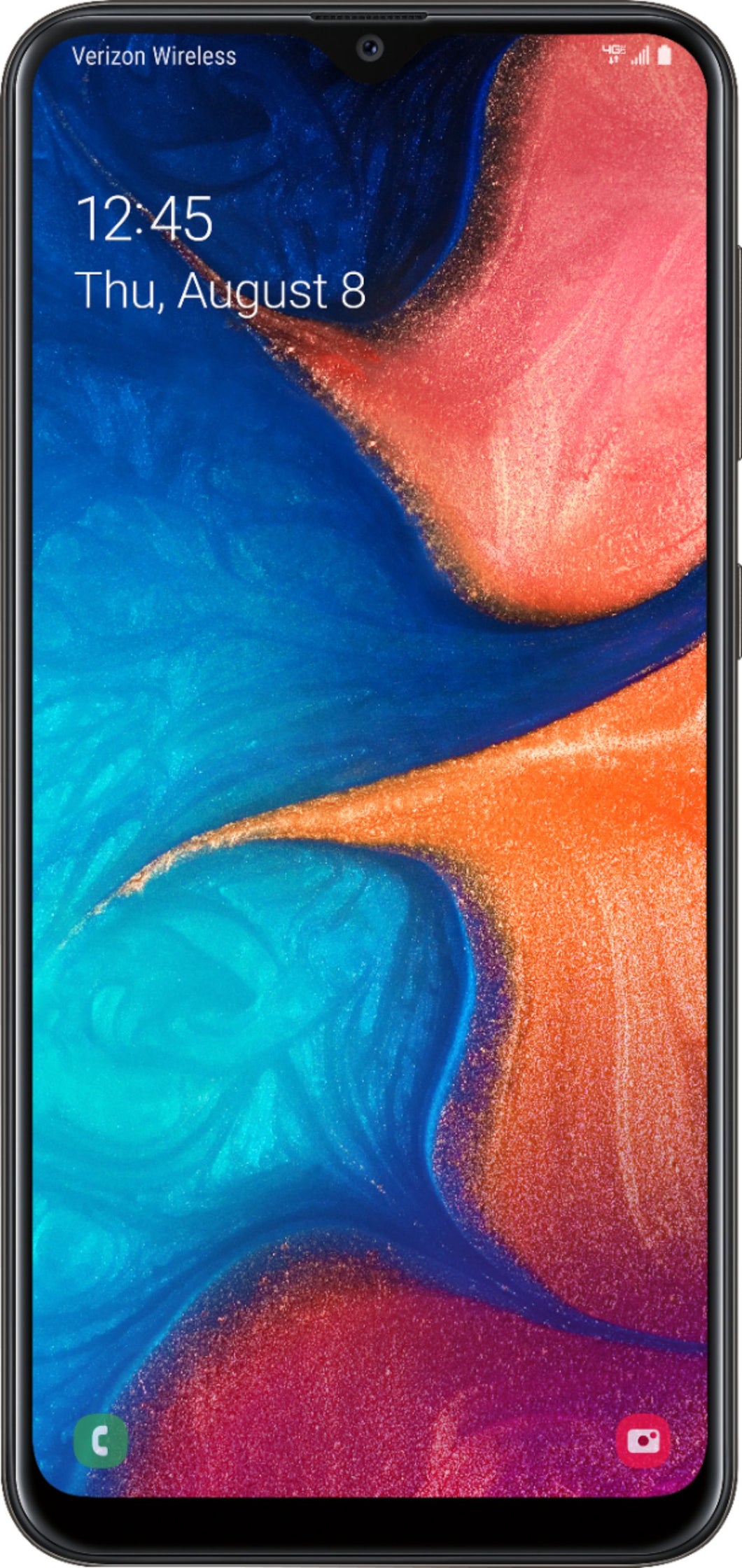 Samsung Galaxy A20 32GB TracFone Black - Good Condition