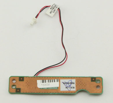 V000181620 6050A2289501 TOSHIBA POWER BUTTON BOARD W/ CABLE L505D L505D-LS5002